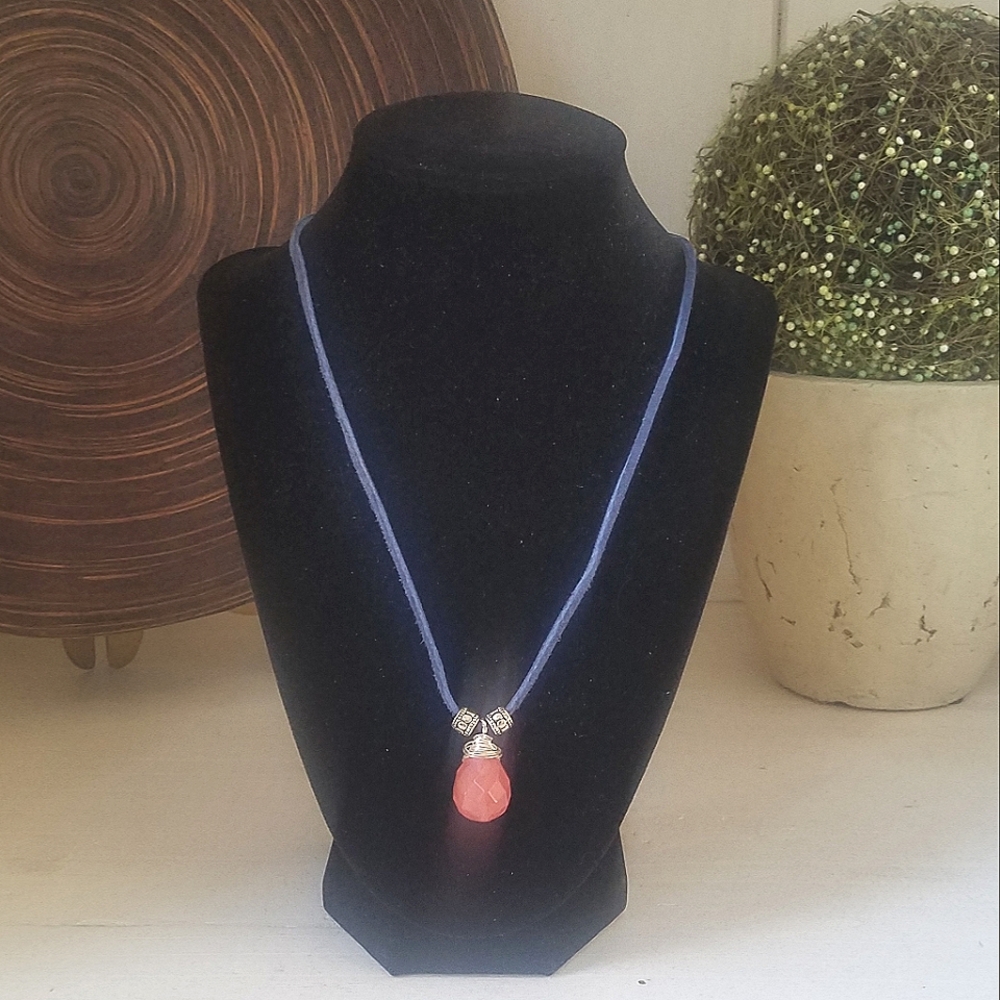 SMc Designs - Leather & Stone Necklace - Medium [MED]
